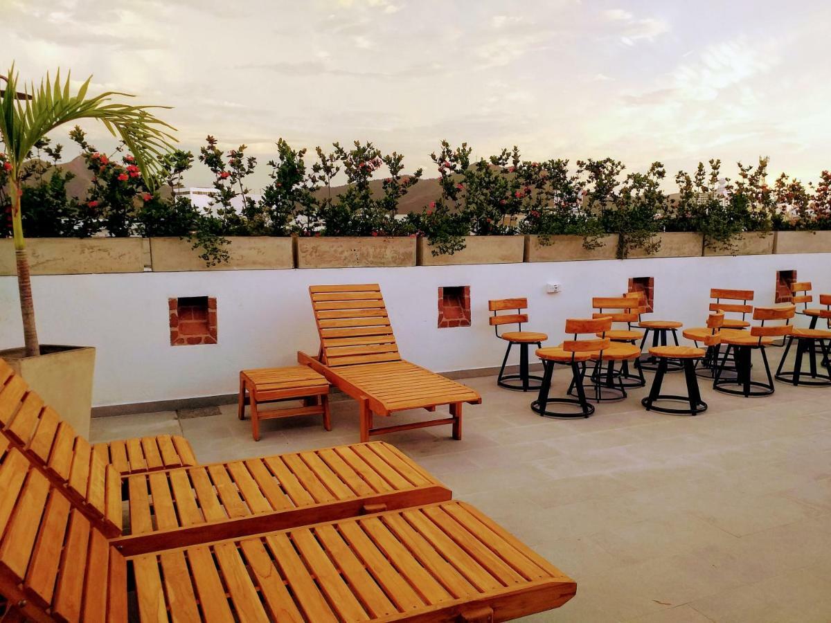 Akuamarina Hotel Santa Marta  Exteriör bild